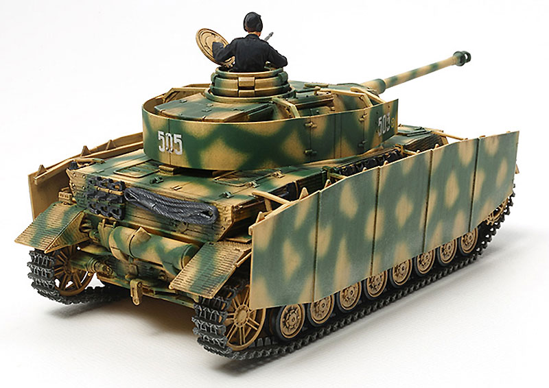 ドイツ 4号戦車 H型 (後期型) プラモデル (タミヤ 1/48 ミリタリーミニチュアシリーズ No.084) 商品画像_2