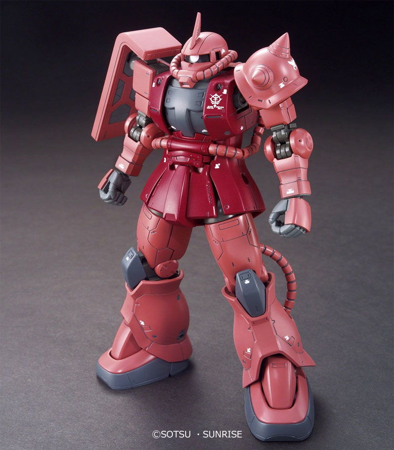 MS-06S シャア専用 ザク 2 プラモデル (バンダイ HG ジ・オリジン No.001) 商品画像_1