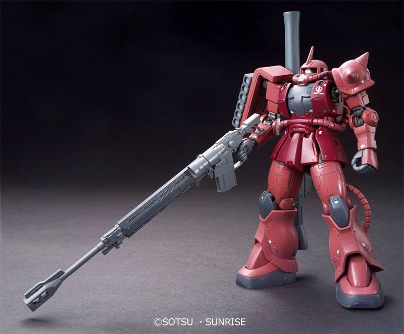 MS-06S シャア専用 ザク 2 プラモデル (バンダイ HG ジ・オリジン No.001) 商品画像_2