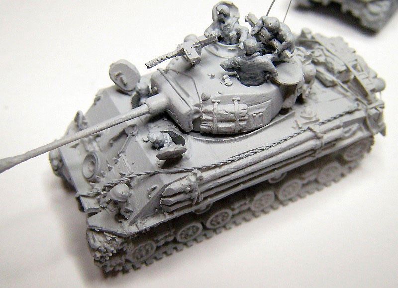 M4A1 シャーマン スクリーンイメージバージョン レジン (マツオカステン 1/144 オリジナルレジンキャストキット （AFV） No.MTUAFV-080) 商品画像_3