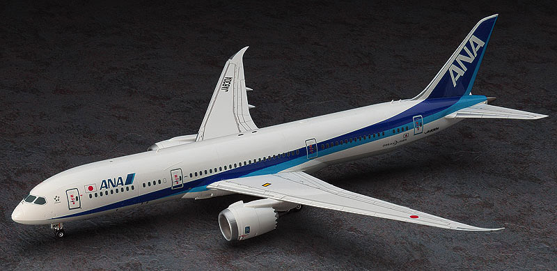 ANA ボーイング 787-9 プラモデル (ハセガワ 1/200 飛行機シリーズ No.021) 商品画像_3