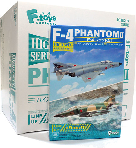F-4 ファントム 2 (1BOX) 完成品 (F TOYS ハイスペックシリーズ No.Vol.002) 商品画像