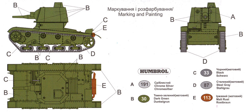 ロシア A-39 自走榴弾砲 (T-26ベース) プラモデル (ユニモデル 1/72 AFVキット No.72660) 商品画像_1