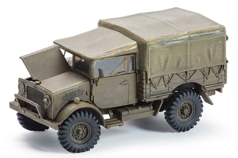 ベッドフォード MWD 軽トラック プラモデル (エアフィックス 1/48 ミリタリー No.A03313) 商品画像_2