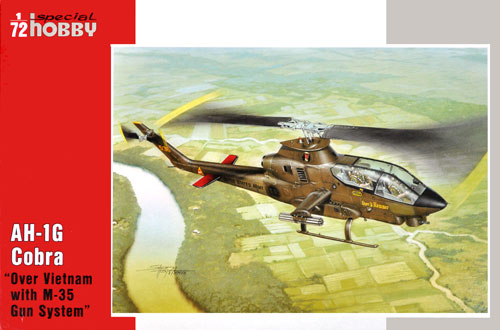 AH-1G コブラ w/M-35 ガンシステム ベトナム戦 プラモデル (スペシャルホビー 1/72 エアクラフト プラモデル No.72076) 商品画像