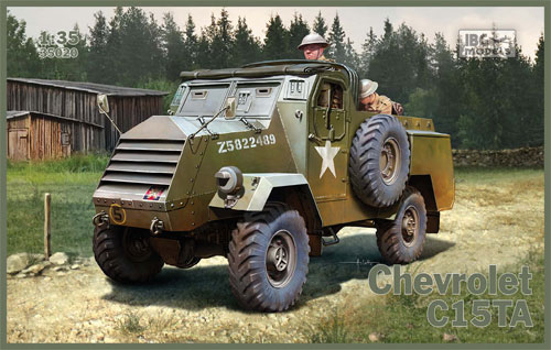 シボレー C15TA 装甲4輪トラック プラモデル (IBG 1/35 AFVモデル No.35020) 商品画像