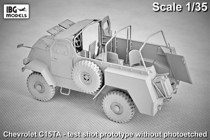 シボレー C15TA 装甲4輪トラック プラモデル (IBG 1/35 AFVモデル No.35020) 商品画像_2