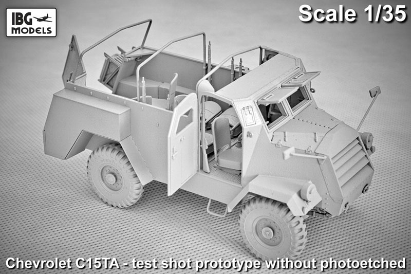 シボレー C15TA 装甲4輪トラック プラモデル (IBG 1/35 AFVモデル No.35020) 商品画像_3