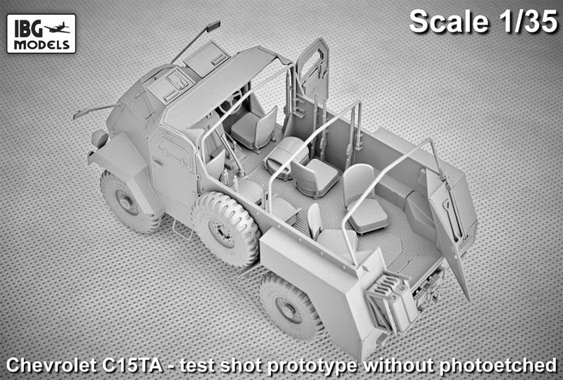 シボレー C15TA 装甲4輪トラック プラモデル (IBG 1/35 AFVモデル No.35020) 商品画像_4