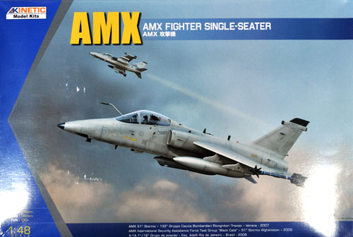 AMX 攻撃機 プラモデル (キネティック 1/48 エアクラフト プラモデル No.K48026) 商品画像