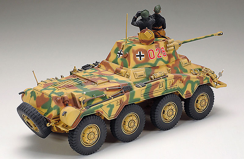 ドイツ 重装甲車 Sd.Kfz.234/2 プーマ プラモデル (タミヤ タミヤ イタレリ シリーズ No.37018) 商品画像_3