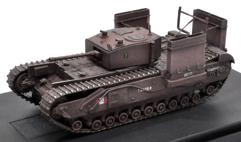 イギリス軍 チャーチル Mk.3 w/渡渉デバイス 1942 ディエップ 完成品 (ドラゴン 1/72 ドラゴンアーマーシリーズ No.60669) 商品画像_2