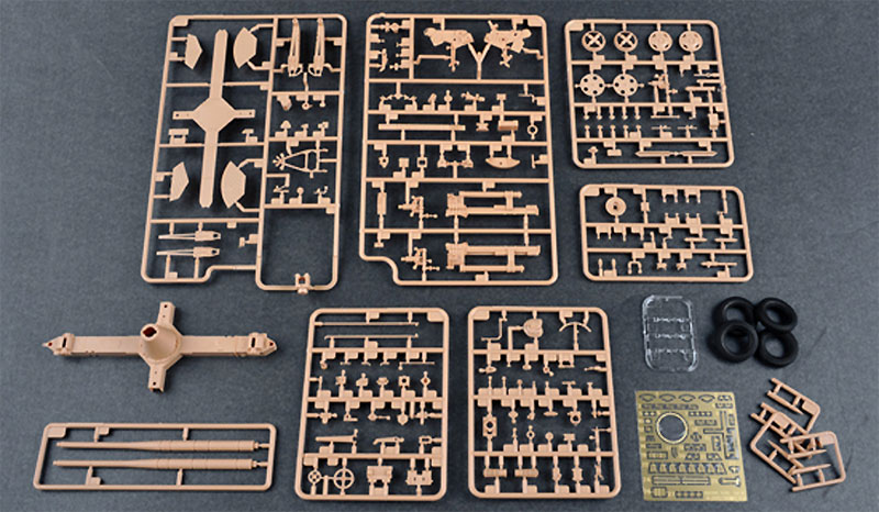 ソビエト 52-K 85mm高射砲 M1943 後期型 プラモデル (トランペッター 1/35 AFVシリーズ No.02342) 商品画像_1