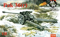 ミリタリーホイール 1/72 AFVキット ドイツ 7.62cm Pak36(r) 対戦車砲