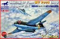 ブロンコモデル 1/72 エアクラフト プラモデル ブロームウントフォス Bv P178 ジェット急降下爆撃機