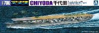 アオシマ 1/700 ウォーターラインシリーズ 日本海軍 航空母艦 千代田