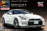 アオシマ 1/24 プリペイントモデル シリーズ ニッサン GT-R (R35) ピュアエディション 2014年モデル (ブリリアントホワイトパール)