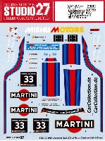 スタジオ27 ツーリングカー/GTカー オリジナルデカール メルセデス SLS GT3 MARTINI #33 ザンフォールト 24時間 2014 Winner