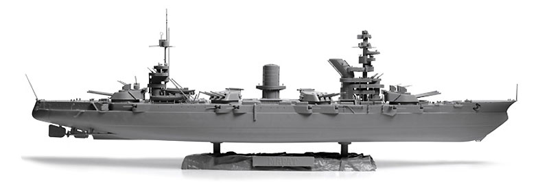 ソビエト海軍 ガングート級戦艦 マラート プラモデル (ズベズダ 1/350 艦船モデル No.9052) 商品画像_2