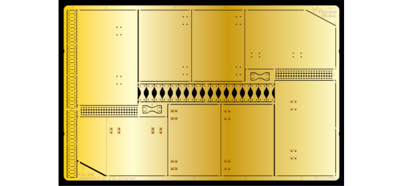 4号駆逐戦車/70(V) ラング シュルツェンセット (タミヤ用) エッチング (パッションモデルズ 1/35 シリーズ No.P35-108) 商品画像_1