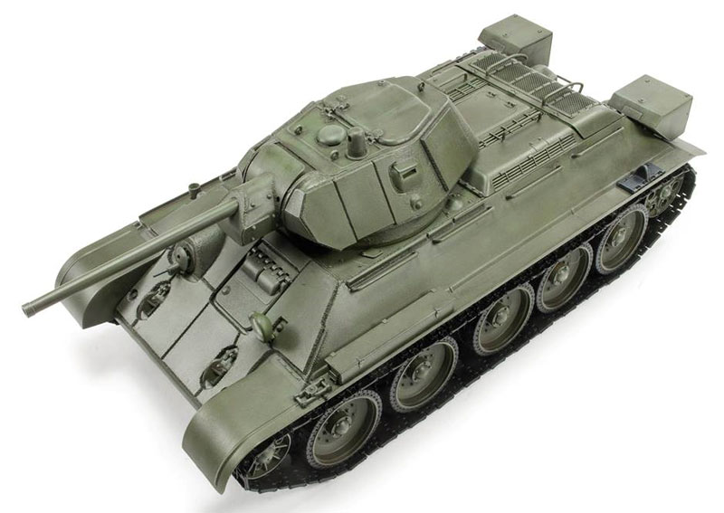 T-34/76 1942年型 第112工場 w/アップリケアーマー プラモデル (ディン・ハオ 1/35 AFV No.DH96009) 商品画像_2