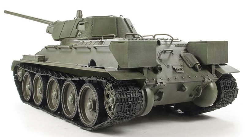 T-34/76 1942年型 第112工場 w/アップリケアーマー プラモデル (ディン・ハオ 1/35 AFV No.DH96009) 商品画像_3