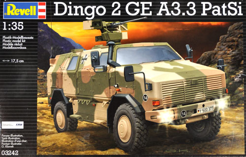 ディンゴ 2 GE A3.3 PatSi プラモデル (レベル 1/35 ミリタリー No.03242) 商品画像