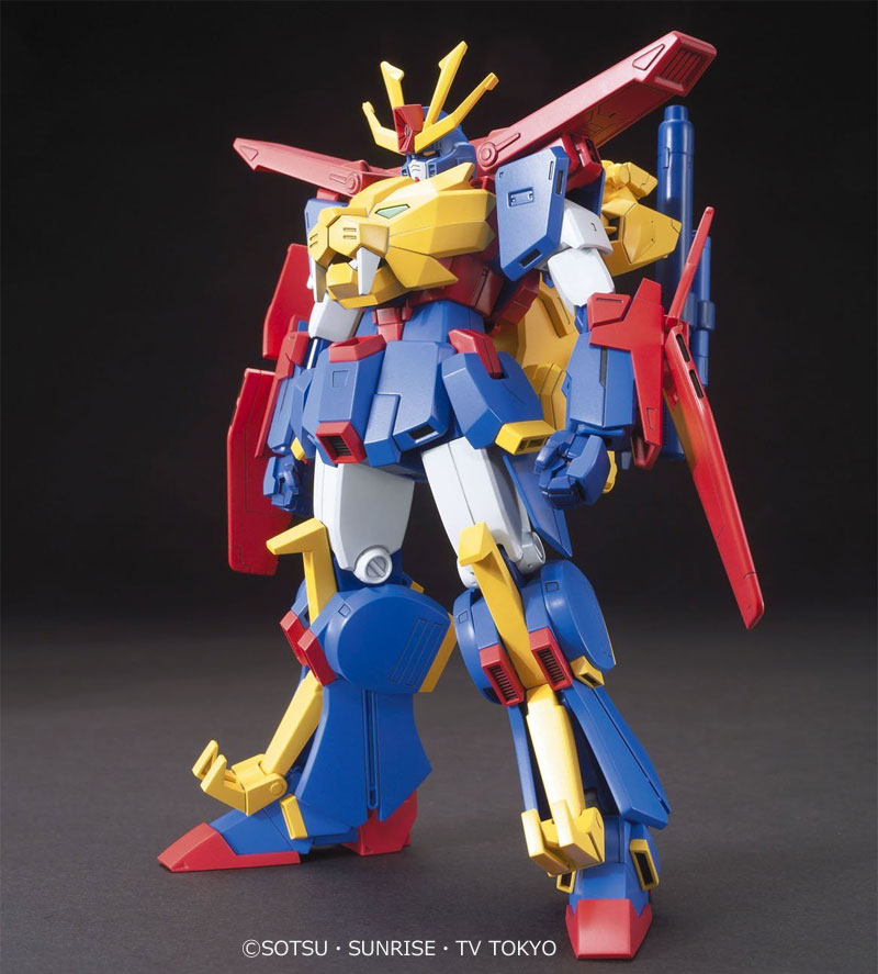 ガンダム トライオン 3 プラモデル (バンダイ HGBF ガンダムビルドファイターズ No.038) 商品画像_1