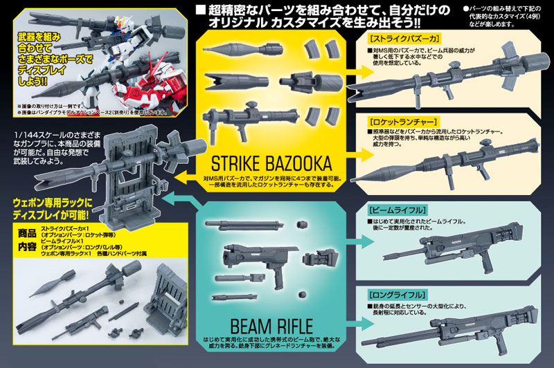 システムウェポン 010 プラモデル (バンダイ ビルダーズパーツ No.0196724) 商品画像_1