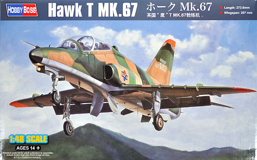 ホーク Mk.67 プラモデル (ホビーボス 1/48 エアクラフト プラモデル No.81734) 商品画像