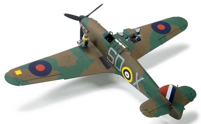 ホーカー ハリケーン Mk.1 プラモデル (エアフィックス 1/48 ミリタリーエアクラフト No.A05127) 商品画像_3