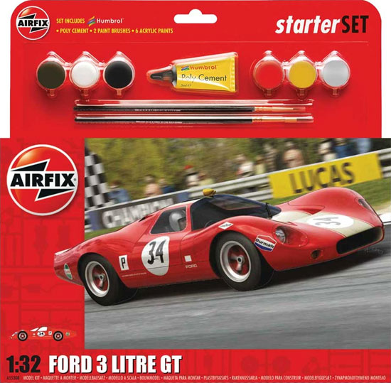 フォード 3L GT プラモデル (エアフィックス 1/32 カーモデル No.A55308) 商品画像