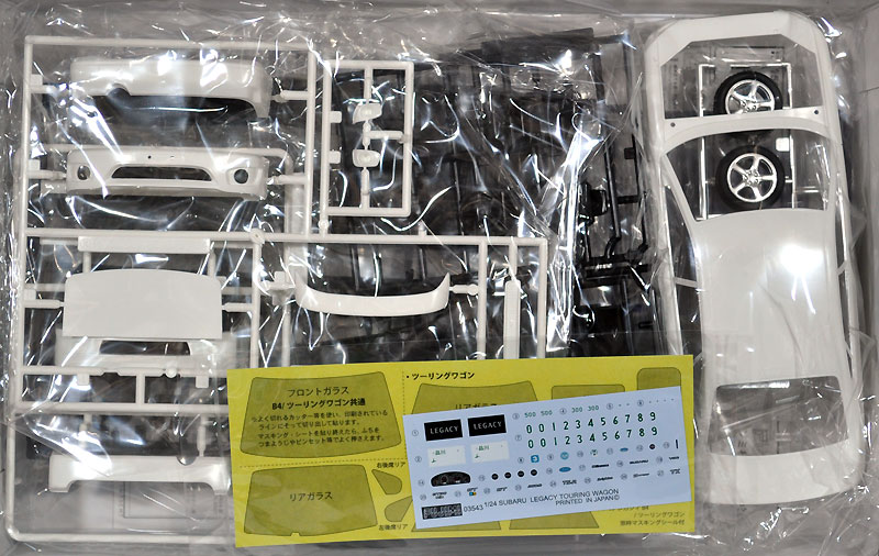 スバル レガシィ B4 RSK/RS30 プラモデル (フジミ 1/24 インチアップシリーズ No.156) 商品画像_1