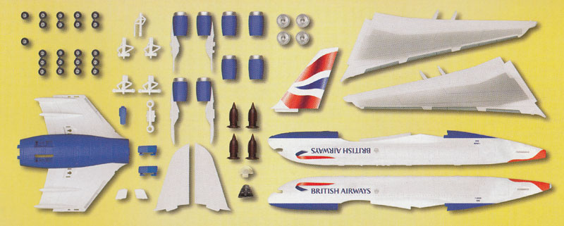 エアバス A380 ブリティッシュ エアウェイズ プラモデル (レベル 飛行機モデル No.06599) 商品画像_1