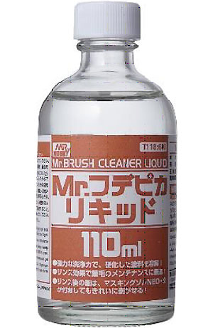 Mr.フデピカリキッド 110ml 溶剤 (GSIクレオス Mr.カラー シンナー No.T-118) 商品画像