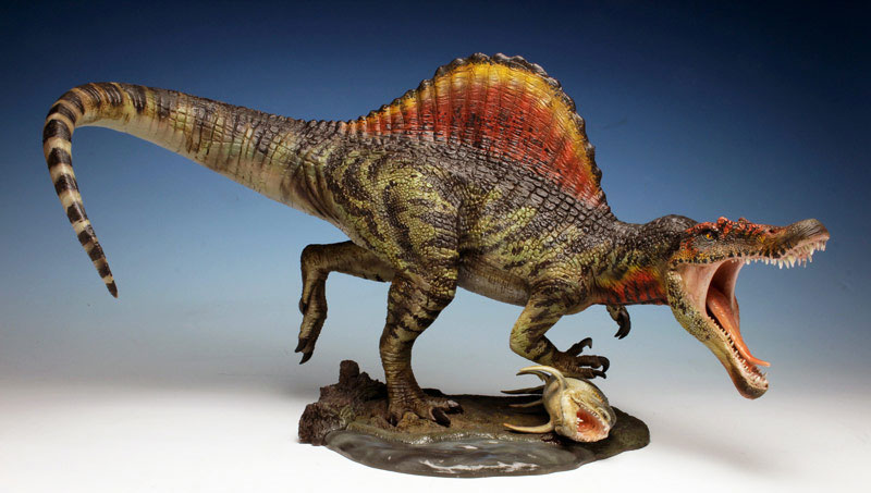 肉食恐竜 スピノサウルス プラモデル (ペガサスホビー プラスチックモデルキット No.9552) 商品画像_2