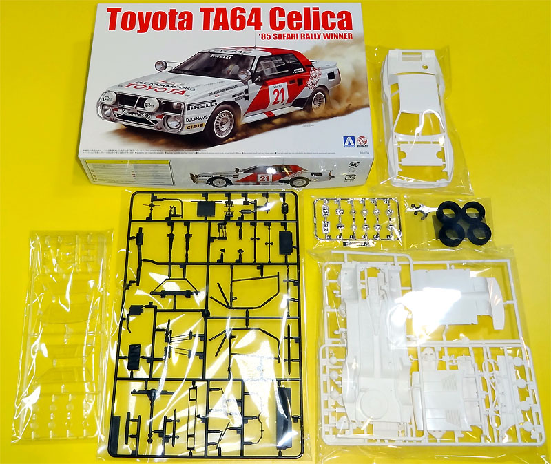 トヨタ TA64 セリカ '85 サファリラリー仕様 プラモデル (BEEMAX 1/24 カーモデル No.004) 商品画像_1