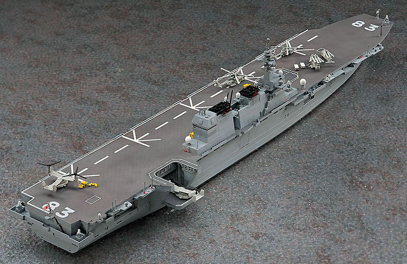 海上自衛隊 ヘリコプター搭載護衛艦 いずも プラモデル (ハセガワ 1/700 ウォーターラインシリーズ No.031) 商品画像_3