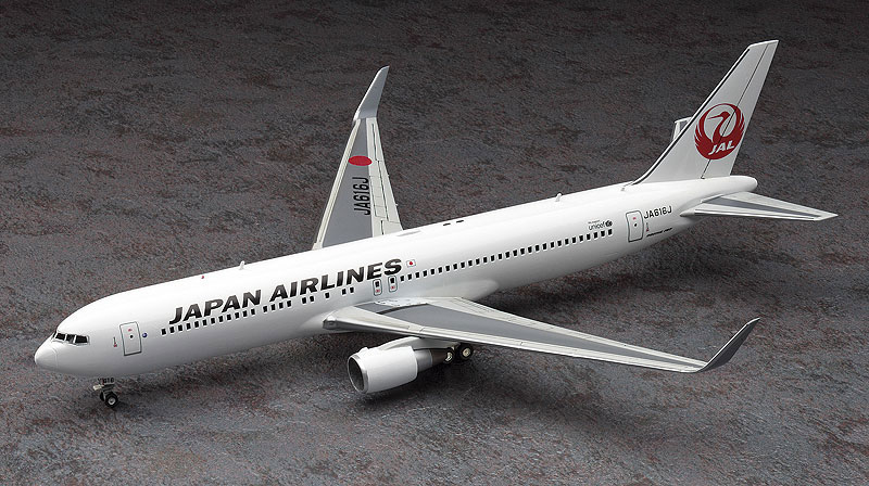 日本航空 ボーイング 767-300ER w/ウイングレット プラモデル (ハセガワ 1/200 飛行機 限定生産 No.10812) 商品画像_2