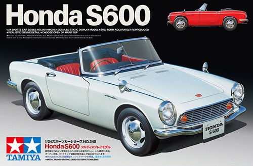 ホンダ S600 プラモデル (タミヤ 1/24 スポーツカーシリーズ No.340) 商品画像