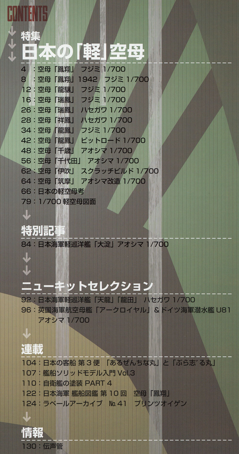 艦船模型スペシャル No.56 日本の軽空母 本 (モデルアート 艦船模型スペシャル No.056) 商品画像_1