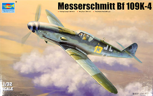 メッサーシュミット Bf109K-4 プラモデル (トランペッター 1/32 エアクラフトシリーズ No.02299) 商品画像