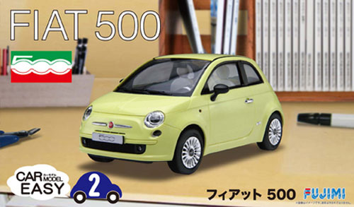 フィアット 500 プラモデル (フジミ 1/24 カーモデル EASY No.002) 商品画像