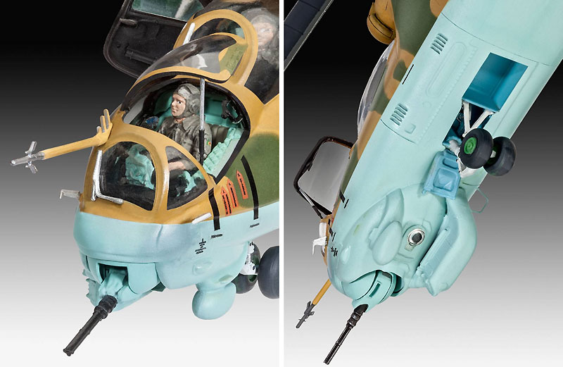 ミル Mi-24D ハインド D プラモデル (レベル 1/48 飛行機モデル No.04942) 商品画像_2