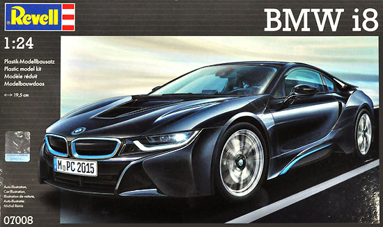 BMW i8 プラモデル (レベル カーモデル No.07008) 商品画像