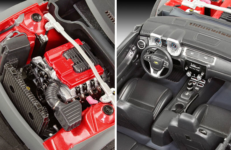 2013 カマロ ZL-1 プラモデル (レベル カーモデル No.07059) 商品画像_3