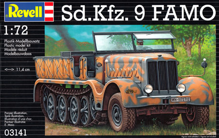 Sd.Kfz.9 FAMO プラモデル (Revell 1/72　ミリタリー No.03141) 商品画像