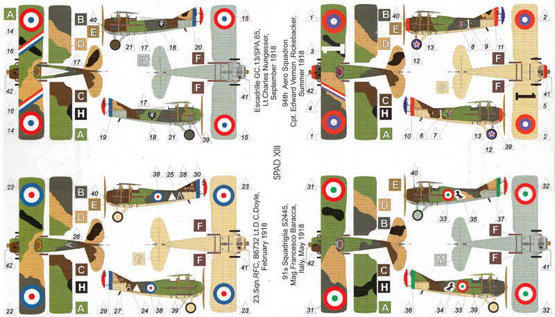 フランス スパッド13 複葉戦闘機 プラモデル (バロムモデル 1/144 エアクラフト No.14412) 商品画像_1