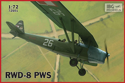 ポーランド 複座練習機 RWD-8 PWS プラモデル (IBG 1/72 エアモデル No.72501) 商品画像