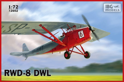 ポーランド 複座練習機 RWD-8 DWL プラモデル (IBG 1/72 エアクラフト プラモデル No.72502) 商品画像